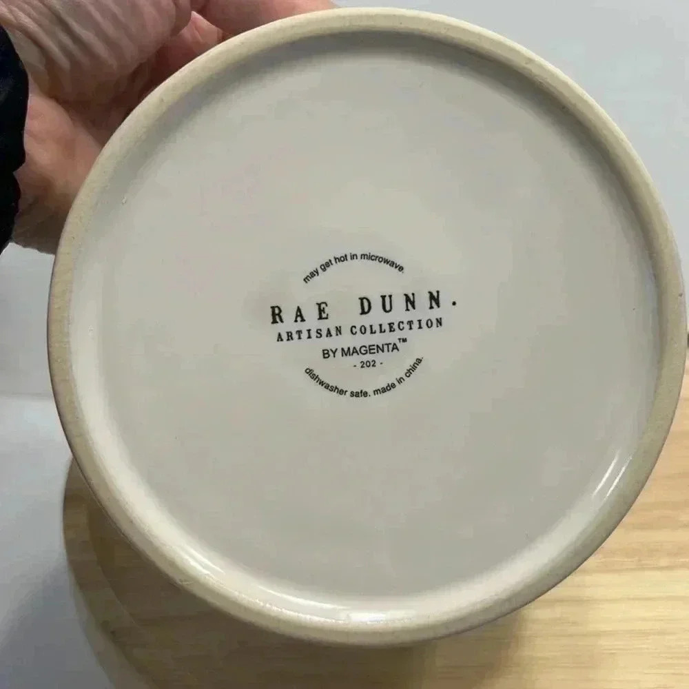 Rae Dunn DRINK UP‎ Dog Bowl - Picture 3 of 4